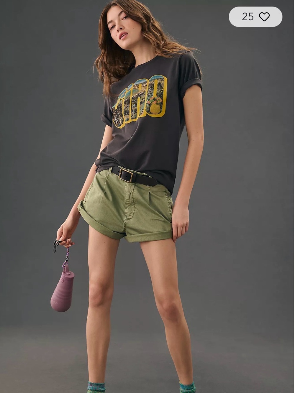 MOTHER The Rowdy Ciao Bella Graphic Tee